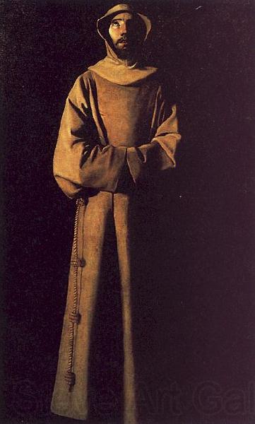 Francisco de Zurbaran Saint Francis of Assisi France oil painting art